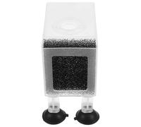 AKOOSY Boîte de Préfiltration pour Petite Pompe Immergée, Plastique Blanc | Structure Interne Optimisée, Entretien Simplifié et Flux D’eau Régulier, pour Bassins et Aquariums