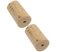 AKOOSY Bouchon en Liège Naturel pour Flûte Traversière, Léger et Protecteur, Lot de 2 Pièces Beige, Accessoires de Réparation pour Instrument de Musique