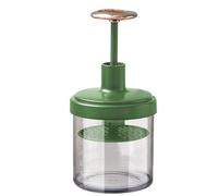 AKOOSY Bouteille Moussante Portable Verte en Pp et Abs pour Nettoyant Visage, Mousseur Rapide pour Salle de Bain et Voyage en Extérieur, Dissolvant Rapidement L'huile Sale