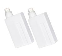 AKOOSY Bouteilles Rechargeables en Pe Blanc 1000ml Lot de 2 pour Détergent à Lessive Réutilisables et Pratiques pour Usage Domestique