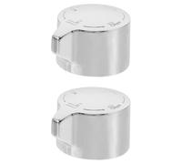 AKOOSY Boutons de dérivation à quatre positions pour pommeau de 2PCS en métal avec commutation fluide des modes - accessoire pour salle de bain