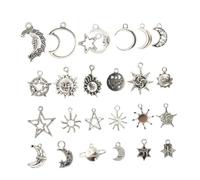 AKOOSY Breloques De Collier En Alliage De Zinc 50 Pièces Couleur Antique Pour Bricolage Créatif Accessoires De Bijoux Diy Usage Quotidien Présent Amitié