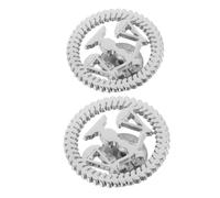 AKOOSY Broche Balance Justice Épingle Costume Homme Femme Lot de 2 - Accessoire Métal pour Avocats Juges Étudiants Droit Cérémonies Formelles Présent