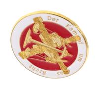 AKOOSY Broche Équilibre Justice Métal avec Broche Costume pour Avocats Accessoire Bijoux Légal Raffiné pour Réunions et Collections