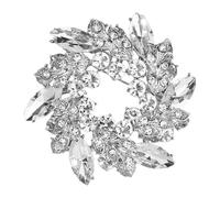 AKOOSY Broche pour Femmes Épingle de Bouquet de Mariage Bijoux de Mariage Élégants Broches pour Robe de Mariée Accessoires pour Cérémonie et Fête