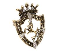 AKOOSY Broche Vintage En Pour Homme Épingle De Costume Élégante Broche En Métal Antique Accessoire De Mode Présent Pour Hommes Et Femmes Petite Taille Délicate