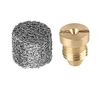 AKOOSY Buse Mousse Haute Pression avec Filtre Acier Inoxydable pour Nettoyeur Haute Pression et Pulvérisateur Embout Cuivre Durable pour Mousse Fine Lot