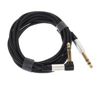 AKOOSY Câble Audio Jack Droit et Coudé à Conducteurs Cordon Effet Guitare et Microphone Câble Instrument Professionnel pour Basse et Micro Condensateur Blindage Haute Densité Bruit
