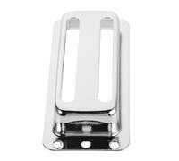 AKOOSY Cache Micro Humbucker Mini pour Guitare Électrique, Métal Argenté | Coque Double Bobinage Scellée, Remplacement pour Assemblage Diy, Finition Chromée, Son Clair