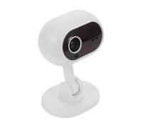 AKOOSY Caméra de Sécurité Intérieure Blanche en Plastique Vision Nocturne et Surveillance à Distance pour Maison et Animaux de Compagnie