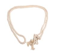 AKOOSY Ceinture Cordée Médiévale Ajustable Coton et Lin Naturel pour Homme et Femme Style Vintage Bohème Accessoire Confortable et Ceinture Tissée Unique pour Look Personnalisé