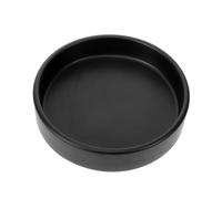 AKOOSY Ceramic Plant Saucer Drip Tray for Potted Plants Round Matte Small Durable Non Deformable Flower Pot Base for Indoor Hydroponic Use