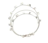 AKOOSY Chaîne de Pantalon Punk Multi-couches avec Pendentif en Forme d'Insecte Argenté Ceinture pour Femmes Accessoire Mode Hip-hop et Streetwear