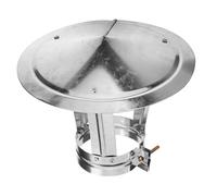 AKOOSY Chapeau Cheminée Pluie Antivent Protection Toiture Étanche sans Couvre Conduit et