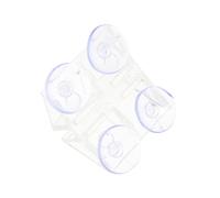 AKOOSY Clip de Séparation pour Aquarium en Acrylique avec Ventouse | Support Discret pour Paroi Interne, Maintien Ferme du Panneau, Gestion du Bac Communautaire, Accessoires Inclus