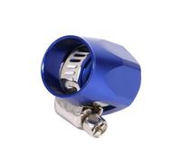 AKOOSY Collier de Serrage Aluminium Anodisé Bleu pour Tuyau Carburant Eau Huile Pince Auto et Sécurisée Fixation Flexible Tube