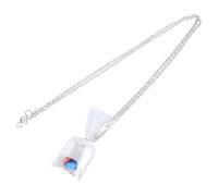AKOOSY Collier Femme Résine Transparente Pendentif Poisson Tropical Simulation Accessoire Mode Unique pour Cadeau