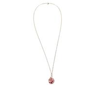 AKOOSY Collier Locket Aromathérapie Femme Diffuseur Huiles Essentielles Forme De Cage Fleurie Colorée Bijou Mode Accessoire Parfumé