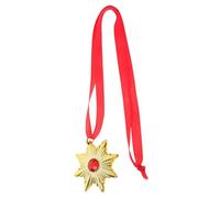 AKOOSY Collier Médaille Vampire avec Lanière pour Halloween et Cosplay Accessoire Costume Unisexe pour Fête et Carnaval
