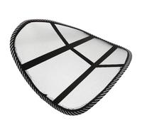 AKOOSY Coussin Lombaire Automobile en Maille Respirante Perles de Massage Support Ergonomique pour Siège Auto Housse Rafraîchissante pour Confort Dorsal en Voiture et Bureau