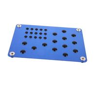AKOOSY Coussinets Pédale Alliage Daluminium Antidérapants pour Repose Pied Voiture Protection Rayures Décoration Intérieure Installation Facile