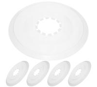 AKOOSY Couvre Rayon Velo en Plastique Léger 5 Pièces pour Protection de Volant Moteur de Vélo et Protection de Rayons Fixation Solide de Vélo et Moyeu