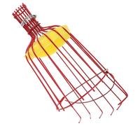 AKOOSY Cueilleur de Fruits Détachable avec Griffe Acier Manche Antifatigue Outil de Récolte Sécurisé pour Pommes Poires et Agrumes Hauteur