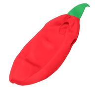 AKOOSY Déguisement de Piment pour Garçon et Filles Taille M Costume de Cosplay en Tissu Doux Tenue de Fête Colorée pour Spectacles et Événements Costumés