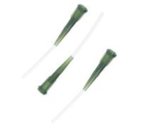 AKOOSY Dispositif d'alimentation pour Jeunes Oiseaux 3pcs en Plastique Vert, Outil Sûr pour Nourrissage Manuel des Perroquets et Petits Oiseaux