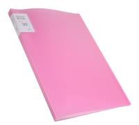 AKOOSY Dossier Portfolio pour Œuvres d'art A3 en PP Rose Pochette Transparente et Design Protecteur pour Rangement et Exposition des Peintures