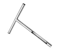 AKOOSY Échantillonneur Acier Inoxydable avec Poignée T Ergonomique Compact et pour Jardinage Pelouse et Analyse Agricole Facile à Nettoyer et Transporter Outil Pratique Échantillonnage