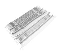 AKOOSY Écharpe Tactique Coton Épaisse avec Franges Châle Multifonction Chaud pour Hommes et Femmes Cache-cou Extérieur Hiver Foulard Arabe Style Shemagh