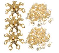 AKOOSY Embouts de Perles en Cuivre 10x5 Mm 100 Pcs pour Bijoux DIY Femmes Couleur Cuivre Création Bracelet Collier Loisirs Créatifs Artisanat