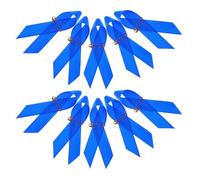 AKOOSY Épingles de Sûreté Ruban de Satin Bleu 100 Pièces pour Décoration de Vêtements et Activités Caritatives la Violence