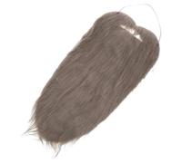AKOOSY Fausse Barbe Longue Grise Confortable pour Homme et Garçon Fille Accessoire Cosplay Halloween et Fête Costume Pirate et Déguisement Créatif