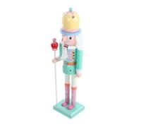 AKOOSY Figurine Casse Noisette Décor Noël Pastel Décoration Festive pour Table et Sapin Accessoire Original pour Ambiance Joyeuse de Noël