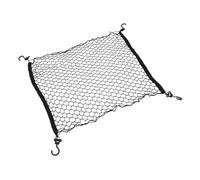 AKOOSY Filet Élastique pour Chariot de Camping avec Crochets Filet de Rangement Ajustable pour Brouette de Jardin Voiturette de Plage et Chariot Pliable Maille Résistante Polypropylène