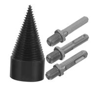 AKOOSY Foret à Bois Robuste Acier pour Fendeur Bûches Électrique Résistant à Usure Thermique Anti-chaleur pour Perceuse Électrique Facile à Utiliser