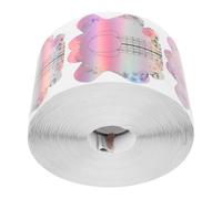 AKOOSY Formes à Ongles en Gel Autocollantes pour Extensions, Papier | Guide de Sculpture Uv, Maintien Ferme sans Glissement ni Soulèvement, Limite les Débordements
