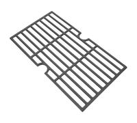 AKOOSY Grille de Cuisson en Fonte Noire Résistante la Rouille Résidus, Support Grillades Rectangulaire Design Spacieux pour Barbecue Extérieur
