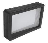 AKOOSY Grille de Filtration pour Décantation D’Aquarium, Maille 150 | Plastique Noir 29,5x19,5x4cm, Compatible Pompe et Sump, Facile à Nettoyer