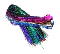 AKOOSY Guirlande de Noël Aluminium avec Fil Décorations Multicolores pour Sapin Fête et Anniversaire Ornement DIY Polyvalent
