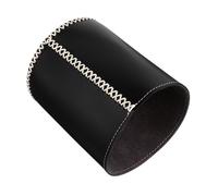 AKOOSY Housse de Protection Cuir pour Réservoir de Gaz Camping et Compact Protection pour Petit Réservoir Portable de Rangement Noir