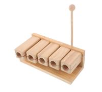 AKOOSY Instrument de Percussion Bois avec Maillet Tons Kit Complet Éducatif pour Garçon Fille et Adultes Musical Sûr pour Apprentissage Précoce et Activités Préscolaires