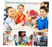 AKOOSY Instrument de Percussion Vibraslap Bois Unique et Résonnant et Facile à Jouer pour Musiciens et Fêtes