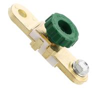 AKOOSY Interrupteur de Déconnexion de Batterie pour Véhicules Commutateur Manuel de Coupure Alimentation avec Clip de Prévention de Fuite pour Bateau Camion et Tracteur