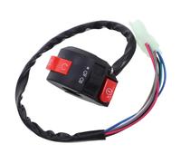 AKOOSY Interrupteur Moto Atv avec Bouton Arrêt Moteur Allumage Électrique Commande Feux Haute Basse Compatible Quad et Dirt Bike