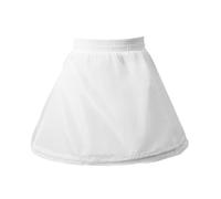 AKOOSY Jupon pour Garçon et Filles en Tulle Blanc 30 CM Jupon Lolita à Bulles en Polyester Jupe Tutu pour Mariage Cosplay et Fête D’Anniversaire Doublure Robe de Mariée Adaptée