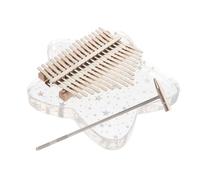 AKOOSY Kalimba Clés Acrylique Transparente Portable Piano à Pouce Miniature Ergonomique avec Boîte de Rangement Instrument Musical pour Décoration de Bureau