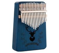 AKOOSY Kalimba Piano à Pouces en Bois Massif 17 Touches Portable Facile à Apprendre pour Débutants et Professionnels la Maison Cours de Musique